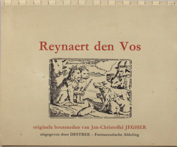 Jegher, Jan-Christoffel. Kalender met afbeeldingen van Reynaert den Vos naar houtsneden van Jegher (16-18-1666).