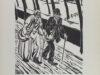 Franken Pzn, Jan, Twee houtsneden van Jan Franken Pzn. (1896-1977).