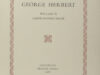 Walton, Izaak. Izaak Walton's life of George Herbert.