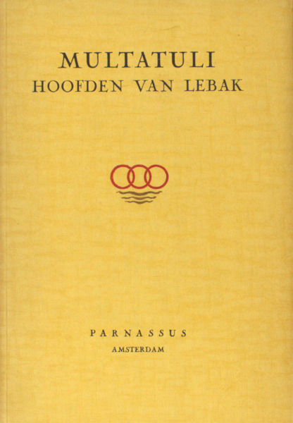 Multatuli. Hoofden van Lebak.