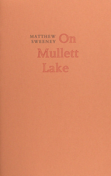 Sweeney, Matthew. On Mullett Lake.