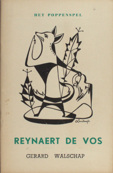 Walschap, Gerard. Reynaert De Vos. Poppenspel in vier schuifjes.