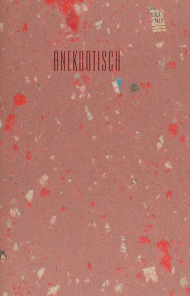 Keene, Arjan. Anekdotisch.