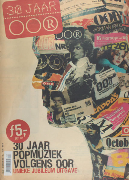 Evers, Paul (hoofdredactie). 30 Jaar Popmuziek volgens Oor. Unieke jubileumuitgave.