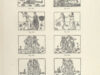 Gravures sur bois, tirées des livres Français du XVe siècle. Sujets religieux - Démons - Etres imaginaires - Moeurs et costumes - Imprimerie - Grant Danse macabre des Hommes et des Femmes - Lettres ornées - Ecussons - Chiffres - Marques inédites.