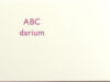 ABCdarium.