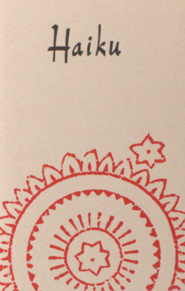Barbiers, Lia e.a. Haiku.