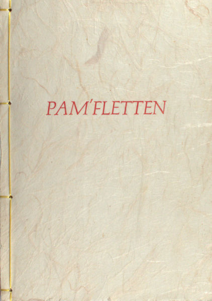 Rueter, Pam G. Pam-fletten. Bokkesprongen in rijm en beeld.