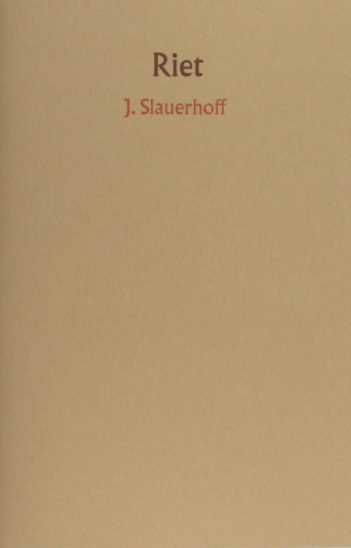 Slauerhoff, J. Riet.