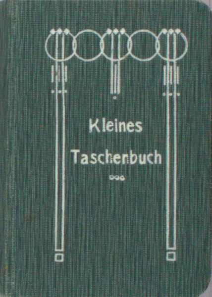 Kleines Taschenbuch. Kalender für alle Jahren.