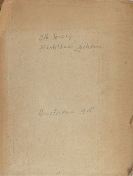 Verwey, Albert. Het zichtbaar geheim: I. Het eigen rijk. II. Het rijk in de wereld. III. Nieuwjaarsmorgen