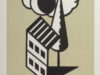 Vater, Axel. Boom met huis (geabstraheerd).
