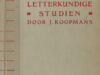 Koopmans, J. Letterkundige studien over de negentiende eeuw.
