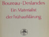 Geißler, Rolf. Boureau-Deslandes.
