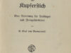 Buonaccorft, G.G. von. Radierung und Kupferstich.