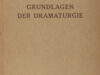 Perger, Arnulf. Grundlagen der Dramaturgie.