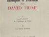 Brunet, Olivier. Philosophie et esthétique chez David Hume.