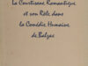 Gun, W.H. van der. La courtisane romantique et son rôle dans la Comédie Humaine de Balzac.