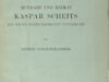 Schauerhammer, Alfred. Mundart und Heimat Kasper Scheits.