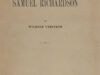 Uhrström, Wilhelm. Studies on the language of Samuel Richardson.