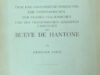 Paetz, Hermann. Über das gegenseitige Verhältnis der venetianischen, der franko-italienischen und der französisichen gereimten Fassungen des Bueve de Hantone.