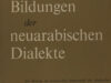 Fischer, W. Die demonstrativen Bildungen der neuarabische Dialekte.