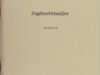 Schagen, J.C. van. Dagboekblaadjes.