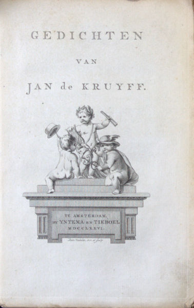Kruyff, Jan de. Gedichten.