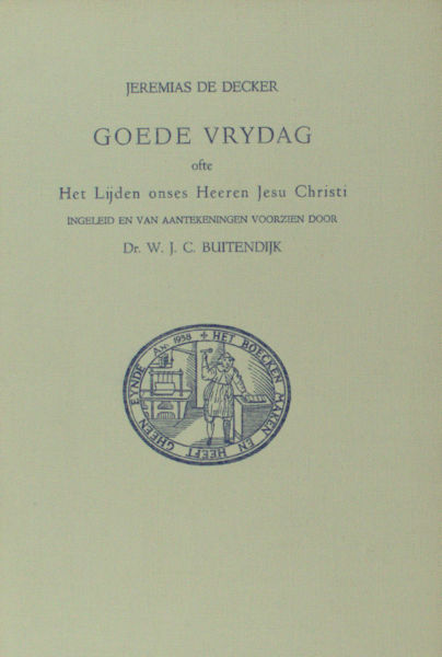 Decker, Jeremias de. Goede Vrijdag.