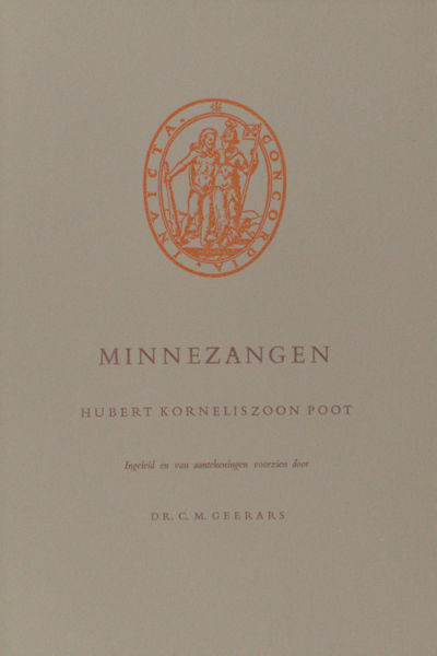 Poot, Hubert Korneliszoon. Minnezangen.