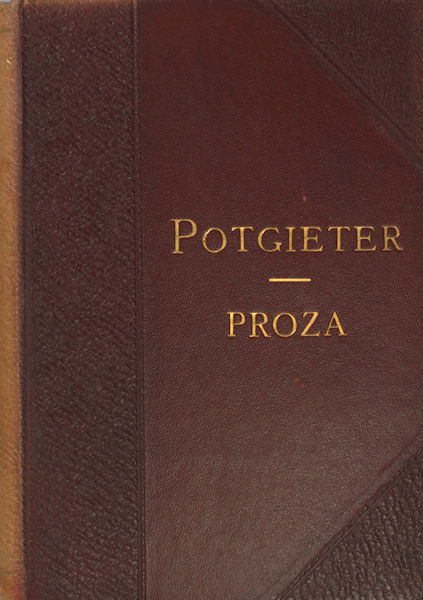 Potgieter, E.J. Proza 1837-1845.