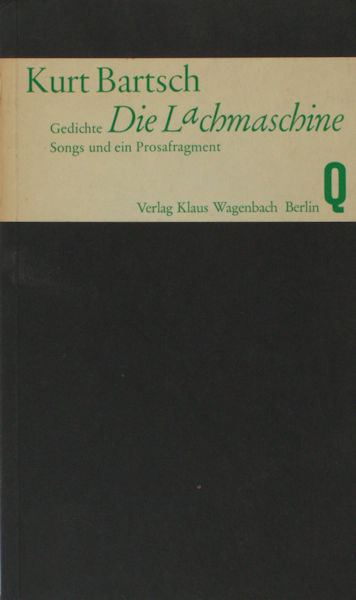 Bartsch, Kurt. Die Lachmaschine.