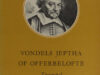 Vondel, J. van. Jeptha of offerbelofte.