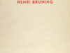 Bruning, Henri. Het verbond.