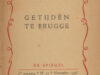Vercammen, Jan. Getijden te Brugge.