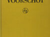 Wijdeveld, Gerard. Het voorschot.