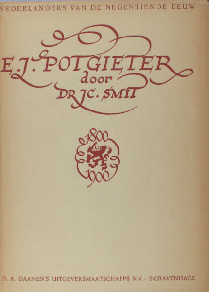 Smit, J. Leven en werken van E.J. Potgieter.