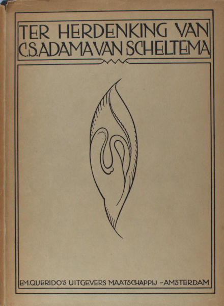 Adema van Schaltema  - Bolkestein, H. e.a. Ter herdenking van C.S. Adama van Scheltema.