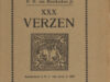 Moerkerken, P.H. van. XXX Verzen.