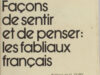 Lorcin, Marie-Thérèse. Facons de sentir et de penser: les fabliaux francais.