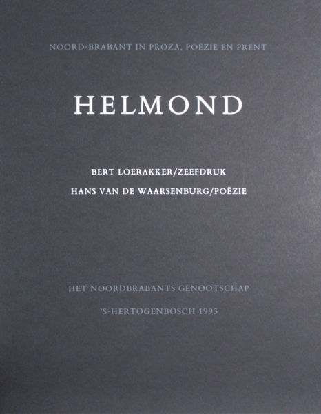Waarsenburg, Hans van de. Helmond.