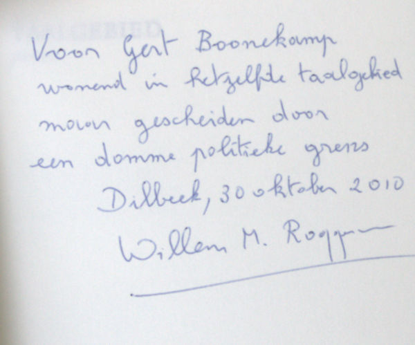 Roggeman, Willem M. Taalgebied.
