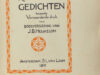 Clercq, René de. Gedichten.
