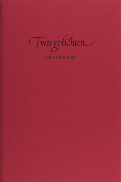 Kemp, Pierre. Twee gedichten.