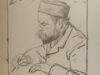 Verwey, Albert (gedicht) en Jan Veth (portret). Twee portretten van Paul Verlaine.