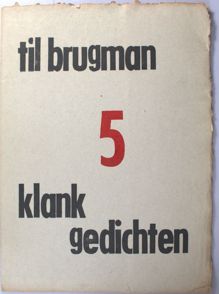 Brugman, Til. 5 klankgedichten.