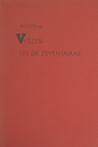 Elburg, Jan G. Verzen uit de zevensnaar.