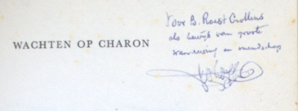 Greshoff, J. Wachten op Charon.