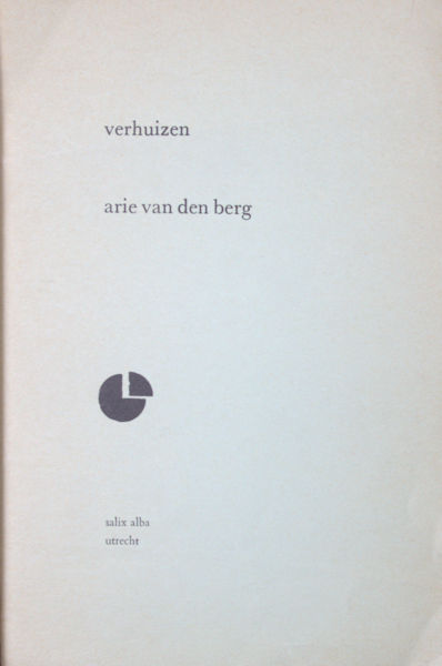 Berg, Arie van den. Verhuizen.