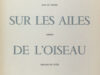 Gorter, Sadi  de. Le verbe sur les ailes de l'oiseau gaucher.
